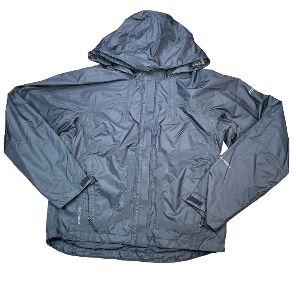 Columbia | Omni Tech | Black | Rain Jacket | Waterproof | Packable | Women’s S